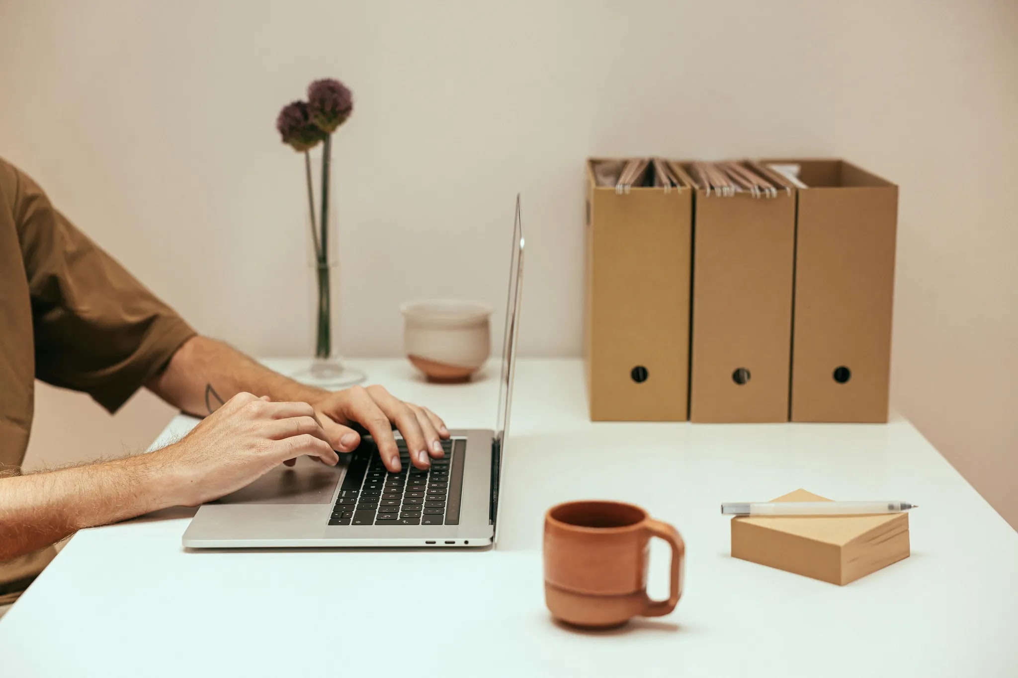 Employees working together on a complex schedule