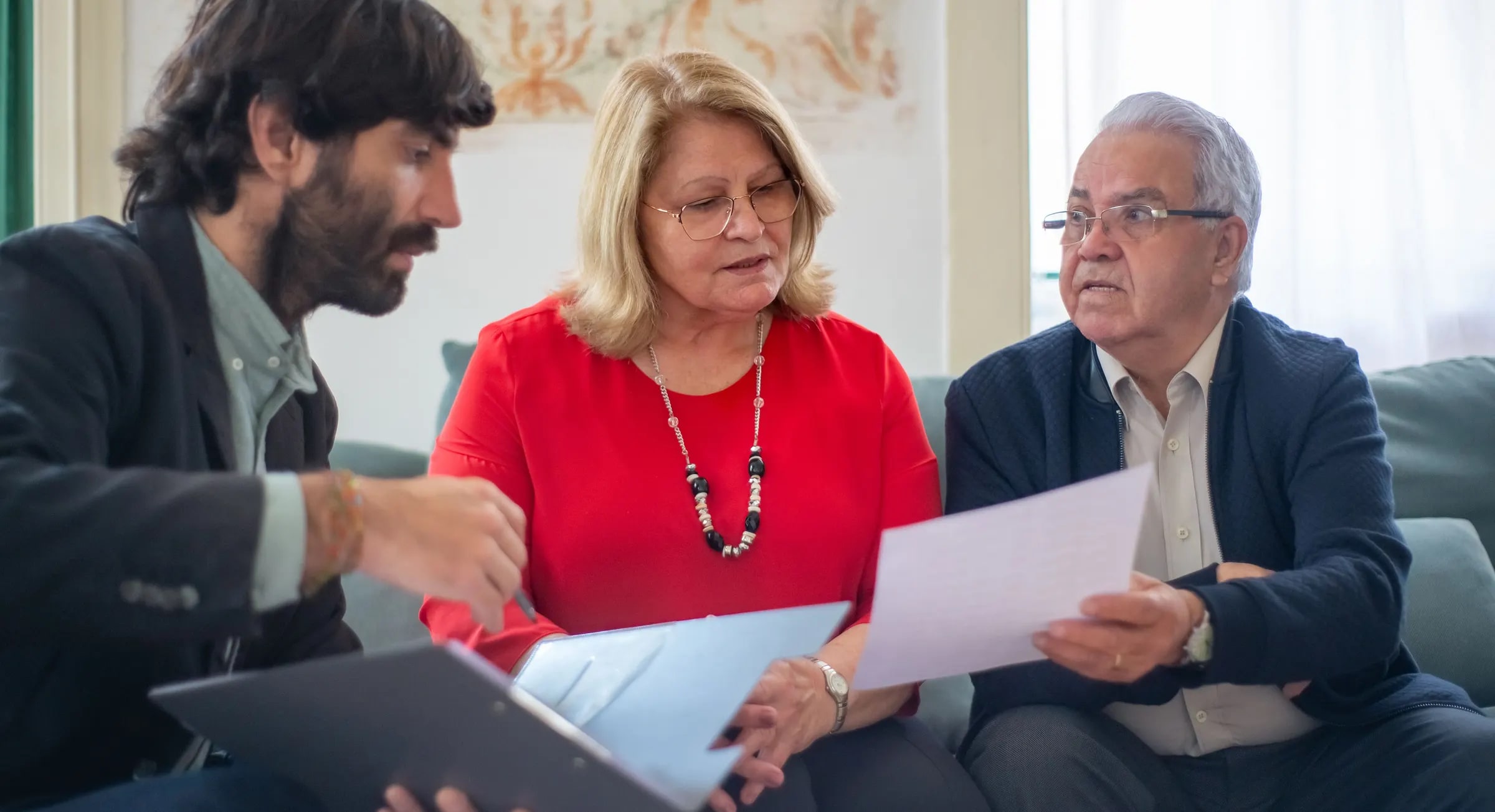 An advisory conversation about an estate plan