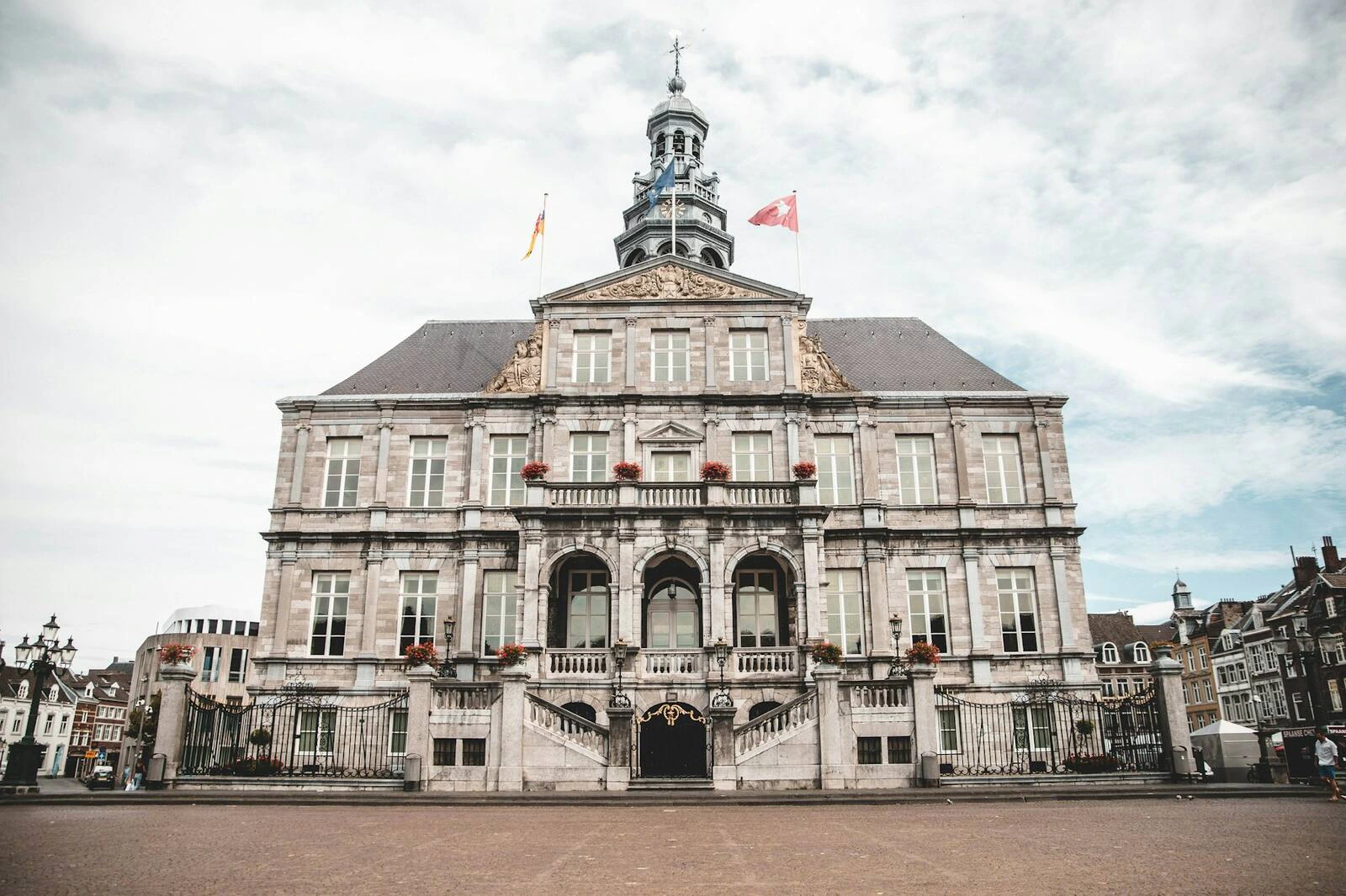 Het stadhuis van Maastricht aan de Markt
